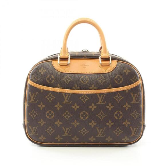 LOUIS VUITTON Brown Monogram Leather Bag - Picture 1 of 11